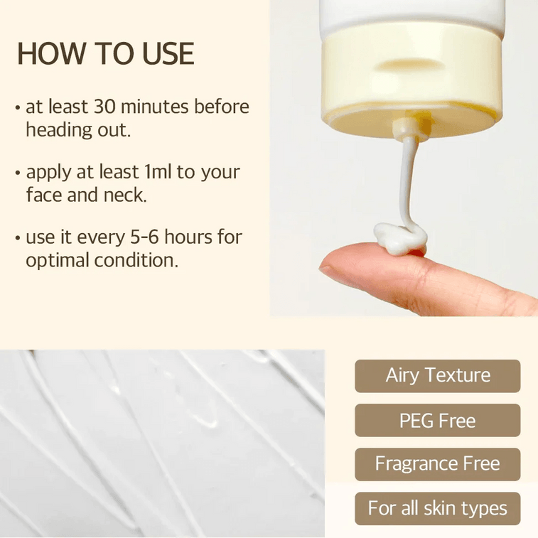 韓國 Mixsoon 豆防曬乳 50毫升 7