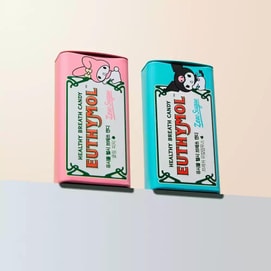 Eucalyptus Flavor Healthy Breath Candy Sanrio Collaboration Kuromi 1.2oz