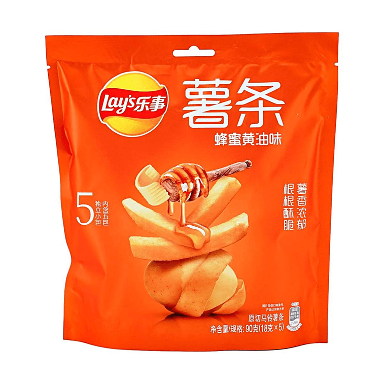 Potato Sticks Honey Butter Flavor, 3.17 oz【Butter Bear Collaboration】 6