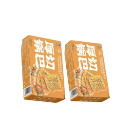 寻唐记 盒装厚切锅巴秘制酱香饼味100g*2盒