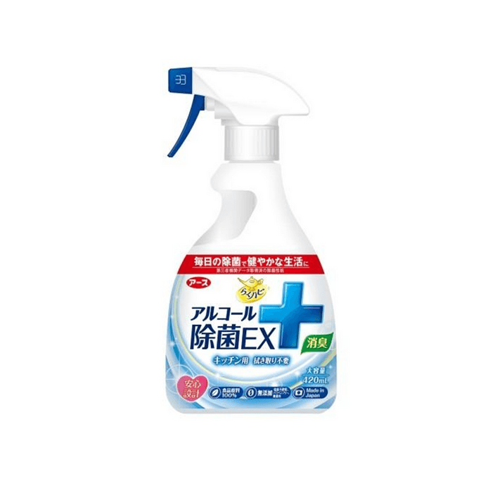 EARTH RakuHapi Alcohol Disinfectant EX 420ml