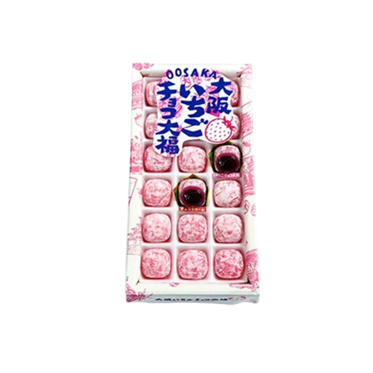 Osaka Strawberry Chocolate Daifuku 18 pieces - Yami.com