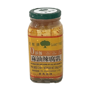 Spicy Fermented Bean Curd with Sesame Oil 13.4oz 0 Additives Solid Content > 70%