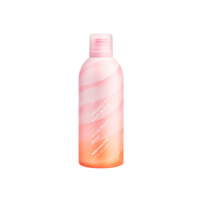 Amino Acid Foaming Shower Gel / Body Wash 350ml Sakura&Fruits