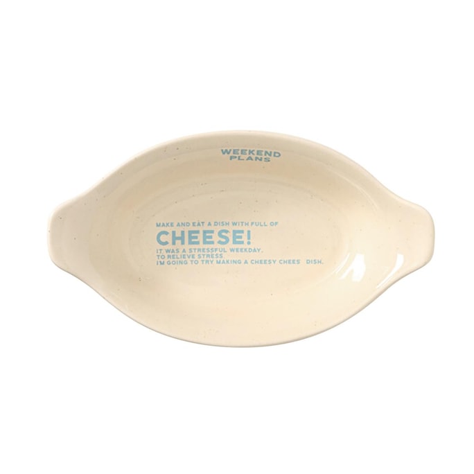 [ weekend 5 ] Cheese Gratin Bowl 'butter'