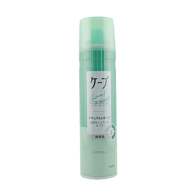 케이프 3D 헤어드레싱 스프레이 내추럴 킵 6.35oz【무향】【자연스러운 볼륨】【레벨 2 강도】