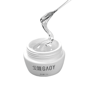 Glue For Sticking Diamonds With Sticky Rice And Light Curing Nail Gel 15g * 1 Pack