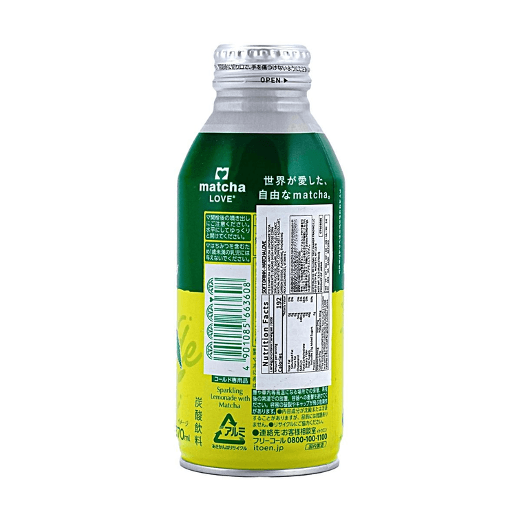Matcha Love Matcha Lemonade Soda 12.51 fl oz 【Japanese Matcha】【Tonic Base】【Bittersweet】 6