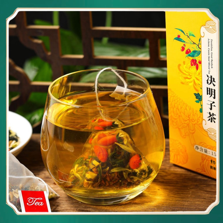 Dandelion Burdock & Cassia Tea Clearing Heat Removing Fire Staying Up All Night Laxative Nutritious Tea 5g*30 Bags 6