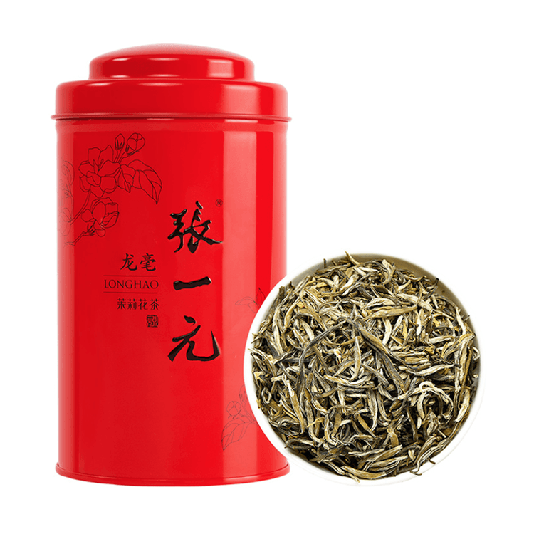 Zhang Yi Yuan 張一源茶金賞茶特ジャスミンロンハオ中国赤缶 100g - Yami