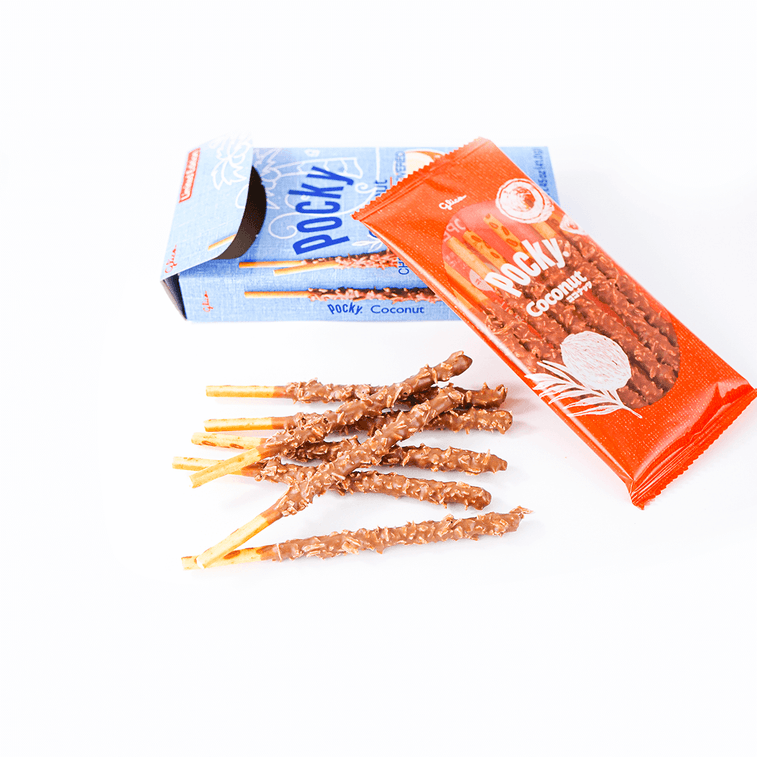 Pocky Coconut Chocolate Cookie Sticks, 1.45 oz 3
