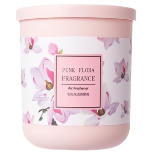 【中国直邮】MINISO名创优品 车载香薰膏空气清新持久卫生间香氛粉红花语 *1件