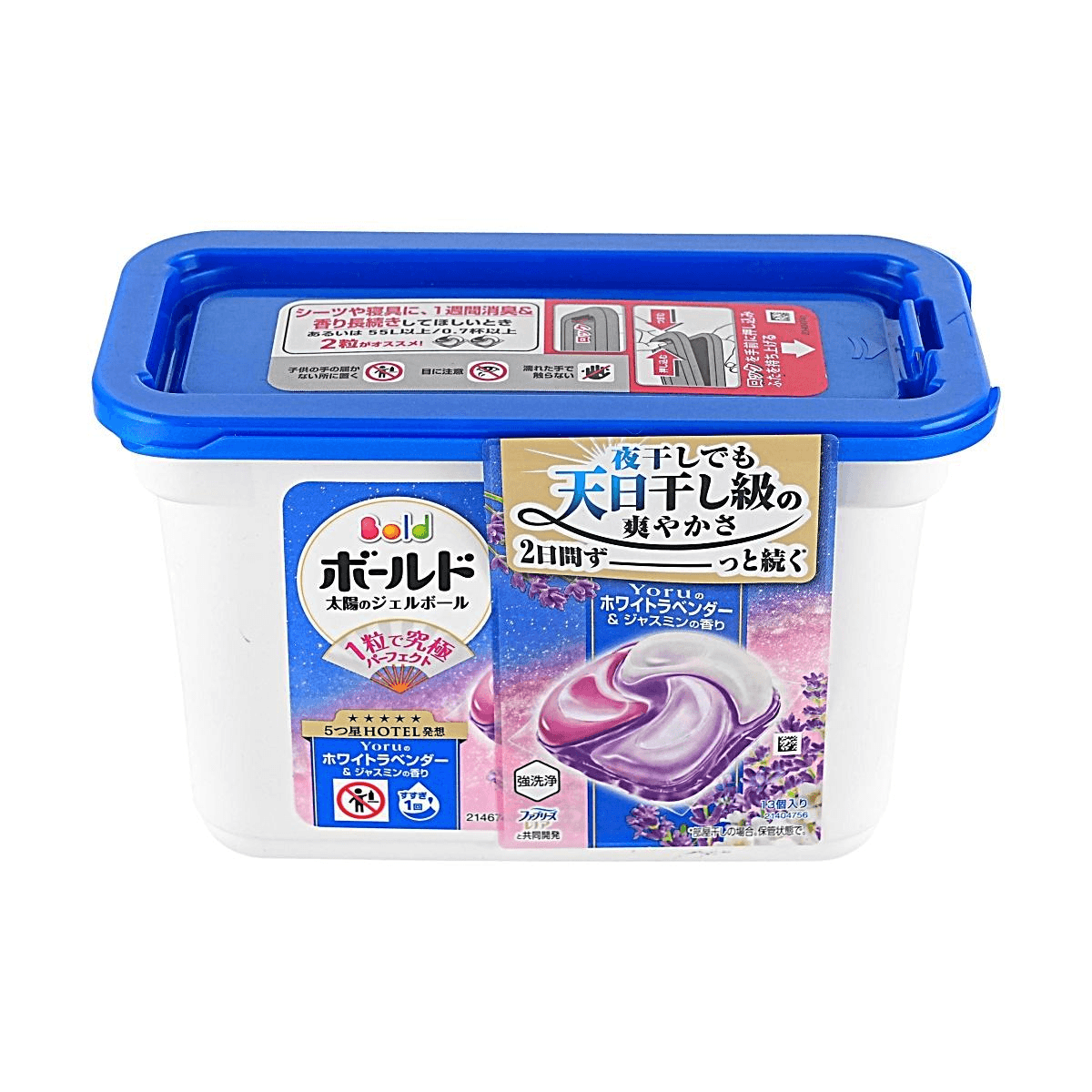 P&G BOLD 4D 洗濯洗剤ポッド #ホワイトラベンダー＆ジャスミン 13個