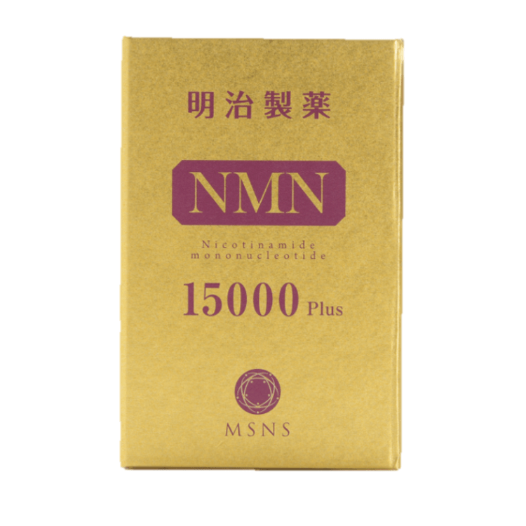 【日本直邮】MEIJISEIYAKU明治制药 nmn日本NMN15000mg β-烟酰胺单核苷酸nad+辅酶Q10 高浓度增强型超基因港  NMN15000Plus 90粒装