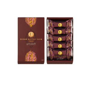 [일본 직송] 일본 슈가크림트리 한정 초콜릿 크리스피 크림 샌드위치 코코아 쿠키 5개입