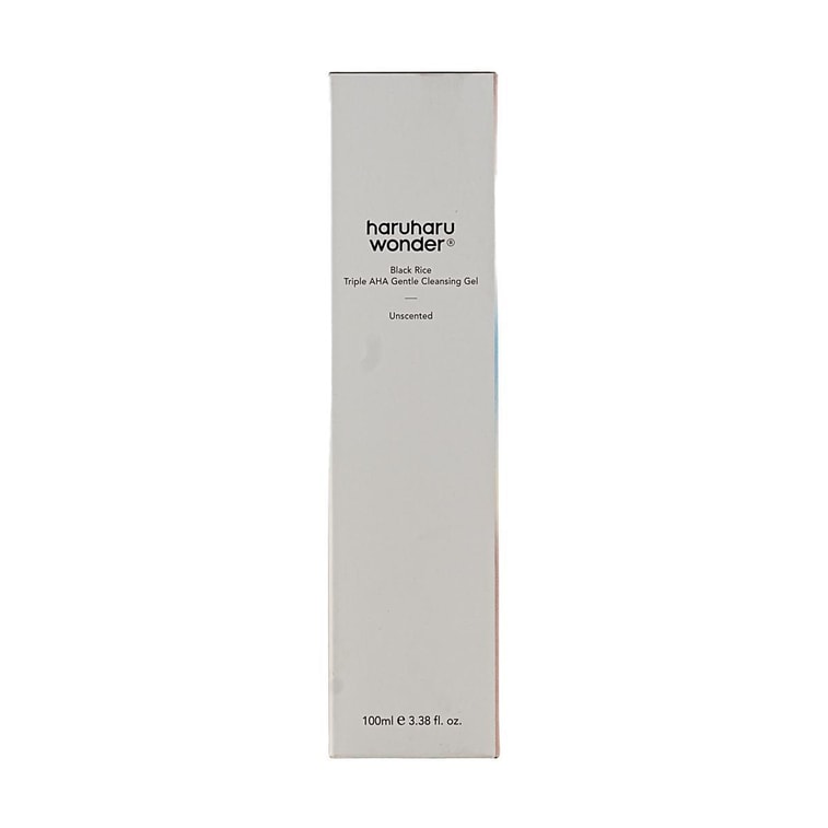 블랙 라이스 트리플 AHA 젠틀 클렌징 젤, 3.38 fl oz (약 100ml) - 비건, 무향, 메이크업 제거부터 각질 제거까지 4