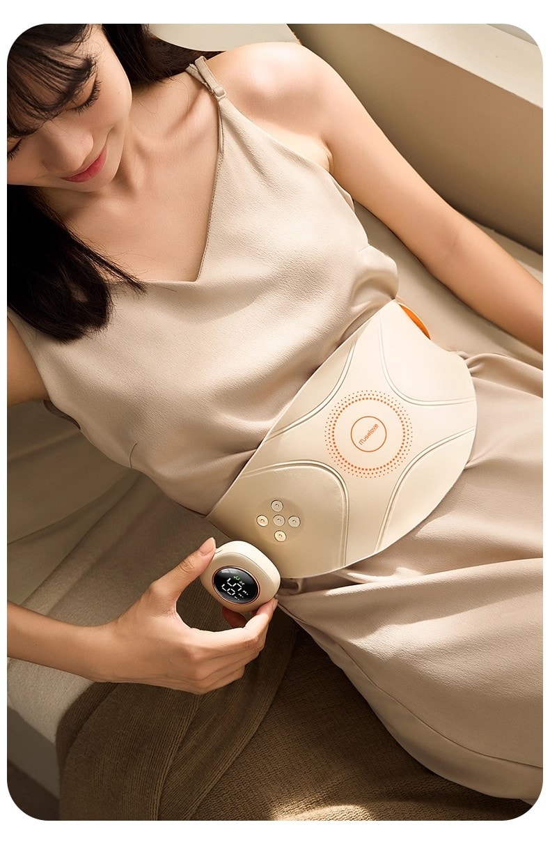 【3.8节礼物】Muselove慕诗爱 暖宫腰带大姨妈肚子疼神器女生月经用缓解宫寒痛经热敷保暖可调节长度 1盒装