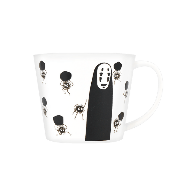 BENELIC Spirited Away Morph Mug No Face and Susuwatari 10oz 