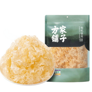 팡지아 푸지 유기농 백목이버섯, 쉽게 녹는 검, 100g