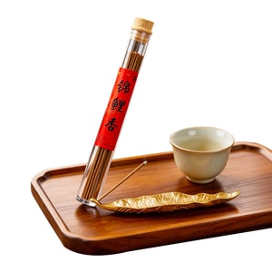 存兴堂 古法制作天然线香锦鲤线香配精美高档香插一套 严选上等檀木植物原料无化学添加【东方锦鲤,天然纳福】每逢大事必备