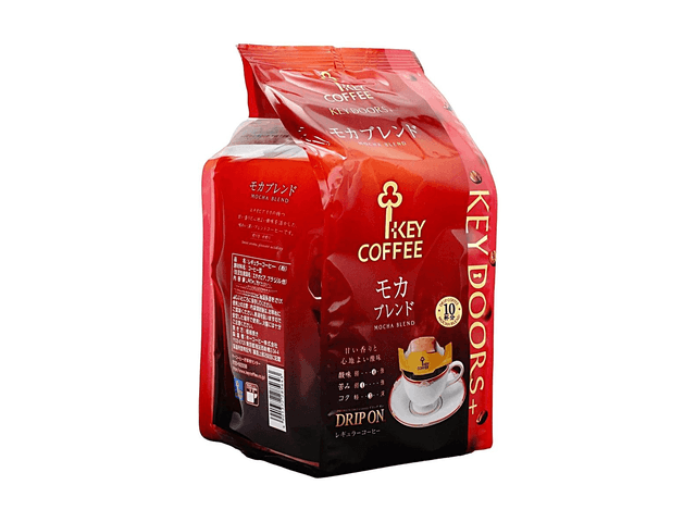 KEY COFFEE Drip Coffee Mocha Blend 10p 2.82 oz - Yami.com