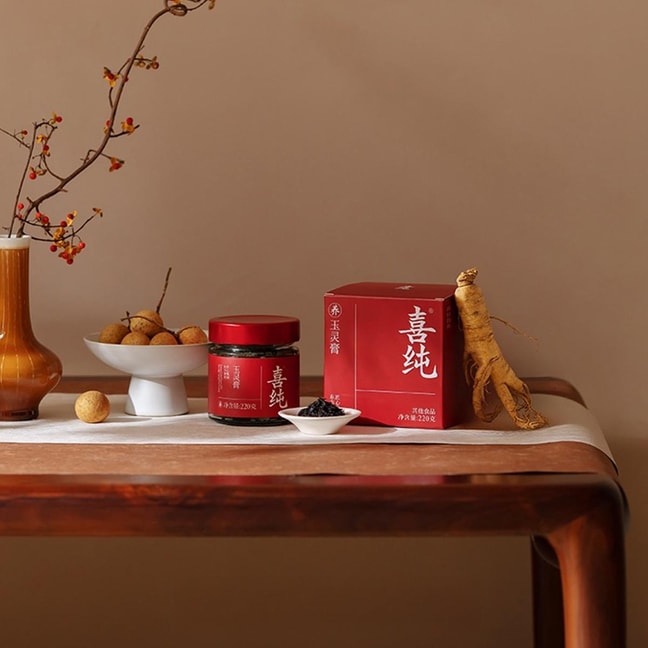 American Ginseng Jade Spirit Paste, Herbal Health Cream, 7.76oz【Replenish Qi And Nourish Blood】