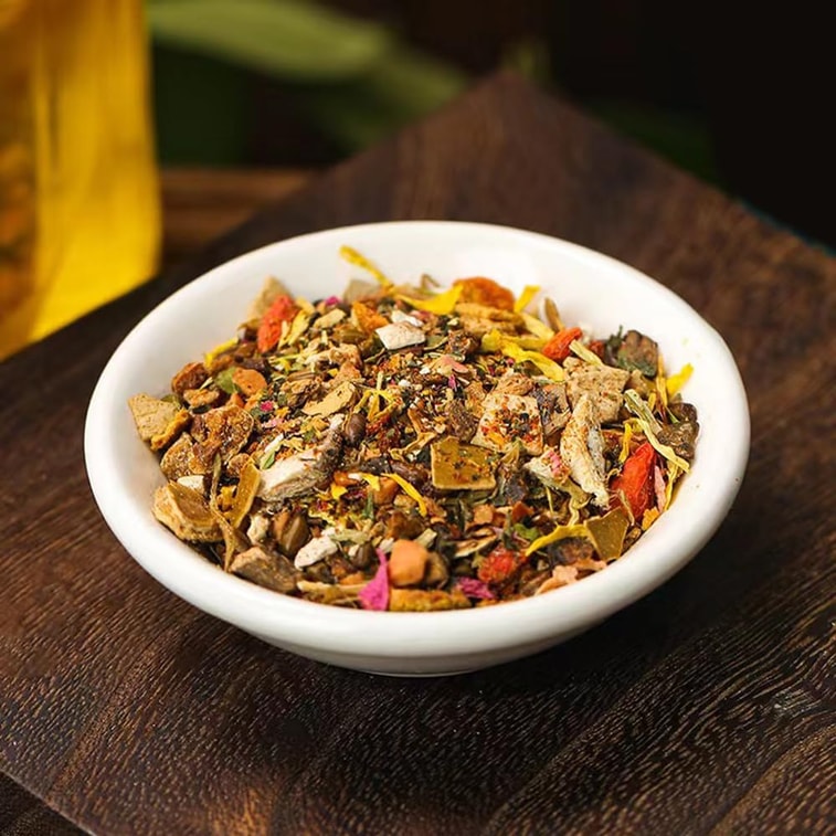 [Direct Mail from Canada] Sivantus 18 Flavor Liver-Nourishing Tea 100g (5gx20P) - Fresh Breath, Daily Liver Tea, Essential for Staying Up Late, 18 Kinds of Herbal Liver Protection Tea, Tea Bags, Holiday Gifts 3