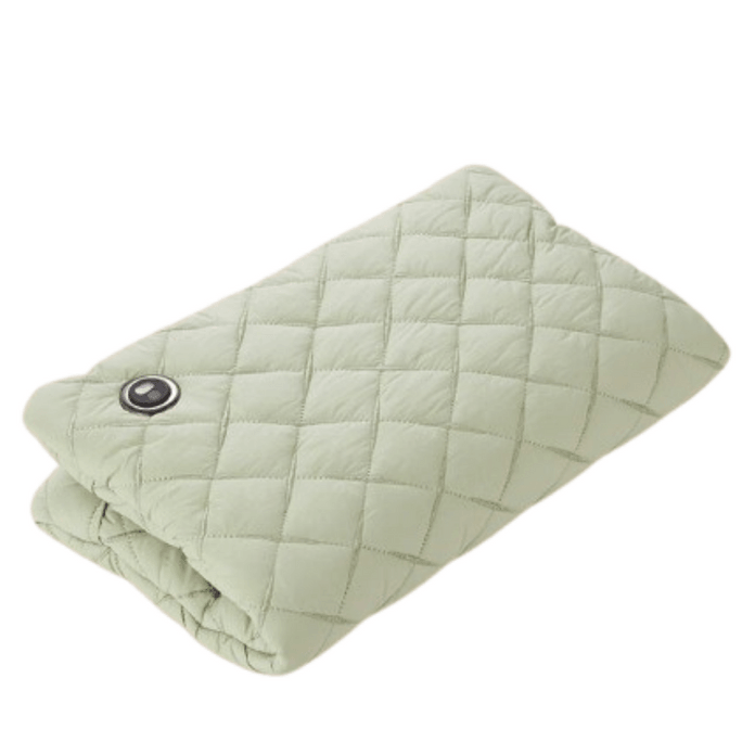 【中国直邮】 志高 无水热水袋插电恒温暖手袋羽绒棉石墨烯便携式 浅绿色 1个