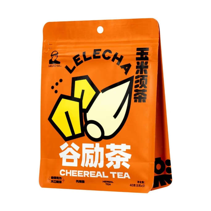 乐乐茶 谷励茶 玉米须茶 5包 40g【配料干净0添加】【抗氧消肿养生茶】