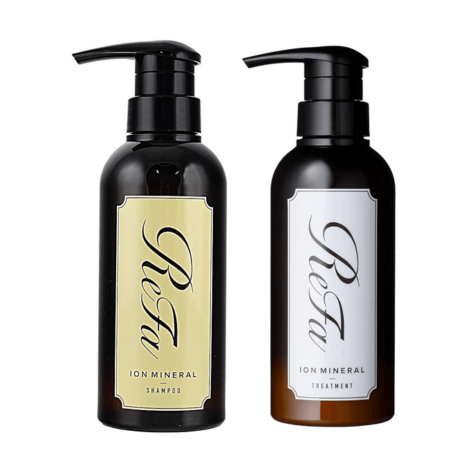 イオンケアシャンプー高濃度イオン補修シルキーソフトヘア用 10.15 fl oz×1 + イオンケアコンディショナーダメージ補修＆スムージングトリートメント 10.23 oz×1【2パック】