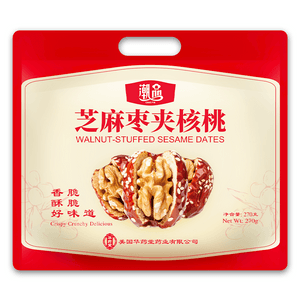 Sesame-stuffed jujube and walnut 270g/bag Brain-boosting meal replacement to replenish blood and qi