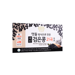 韩国AREUM DEUL 21种混合谷类黑豆奶 180ml*15