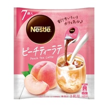 日本NESTLE期限限定 白桃拿铁 随身装  7杯装