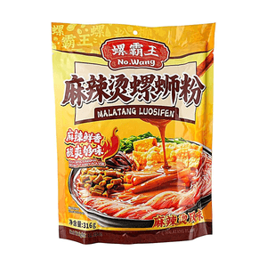 마라탕 뤄쓰펀 - 매콤한 맛 훠궈맛 우렁이 쌀국수 11.15oz【진한 매콤한 향】【상큼한 신맛】