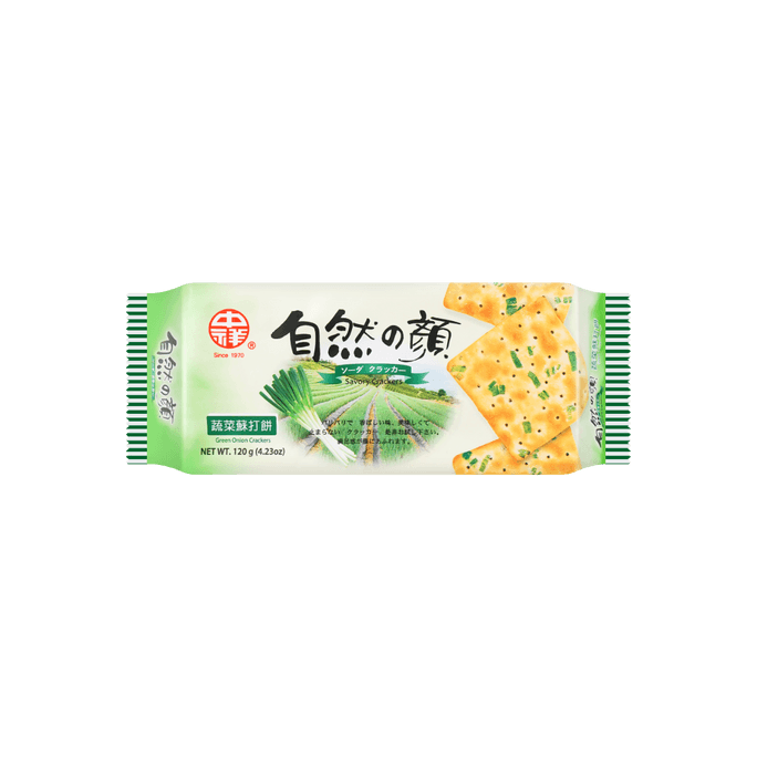 Green Onion Soda Crackers, 4.23oz