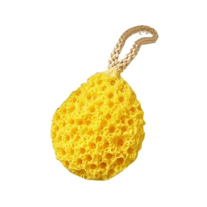 Japanese honeycomb bath ball comfortable super soft cheese yellow small