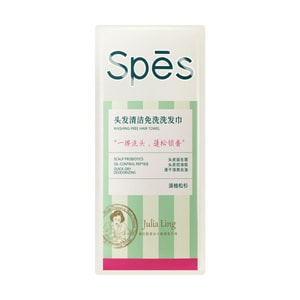 Hair Cleaning Dry Shampoo Wipe, Single Pack, Portable Oil-Removing Volumizing