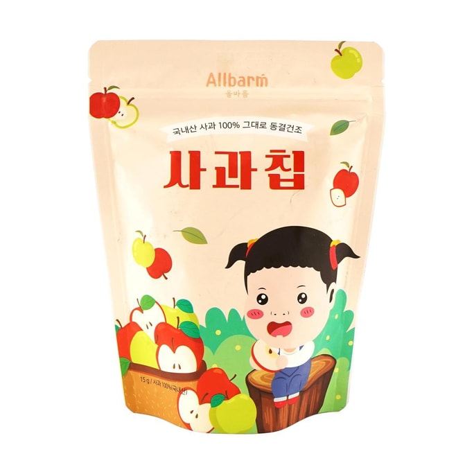 동결건조 과일칩 - 사과