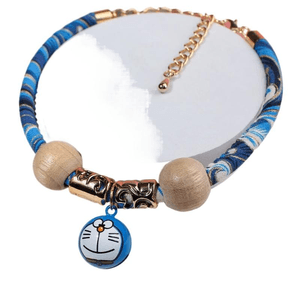 【中国直送】Pet Time 猫用ノミ・蚊よけ首輪 猫鈴付き 長生き 3～8匹用 (ドラえもん 22cm x 1パック)