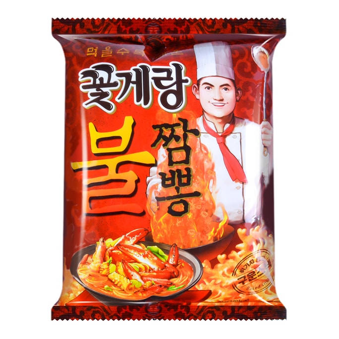 BINGGREA Crab Shape Snack Flamin Hot 70g