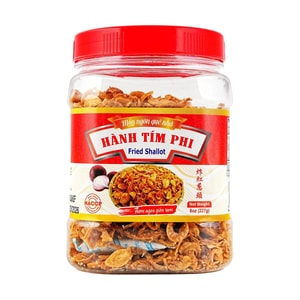 Fried Shallot -Hanh Tim Phi, 8 oz 【For Seasoning Braised Meat Rice, Mixed Noodles, And Mixed Rice】