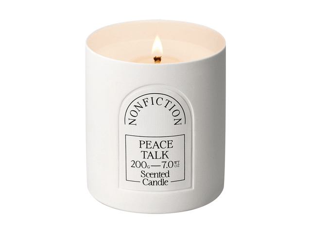 NONFICTION PEACE TALK アロマキャンドル 200g NONFICTION PEACE TALK アロマキャンドル 200g NONFICTION ノン
