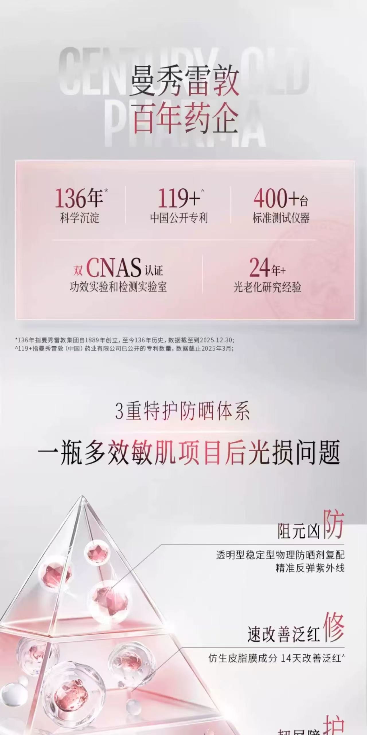 美國 MENTHOLATUM曼秀雷敦 新碧防曬霜小粉帽【純物理防曬】SPF50+ PA++++ 50ml 孕婦敏感肌可用 防水防汗不悶痘 美容光電項目後 脂漏性皮膚炎友好 面部保濕身體隔離素顏霜