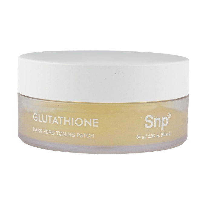 Glutathione Dark Zero Eye Patch, 60pcs - Under-Eye Brightening & Tone Evening | Dark Spot Appearance Minimizing