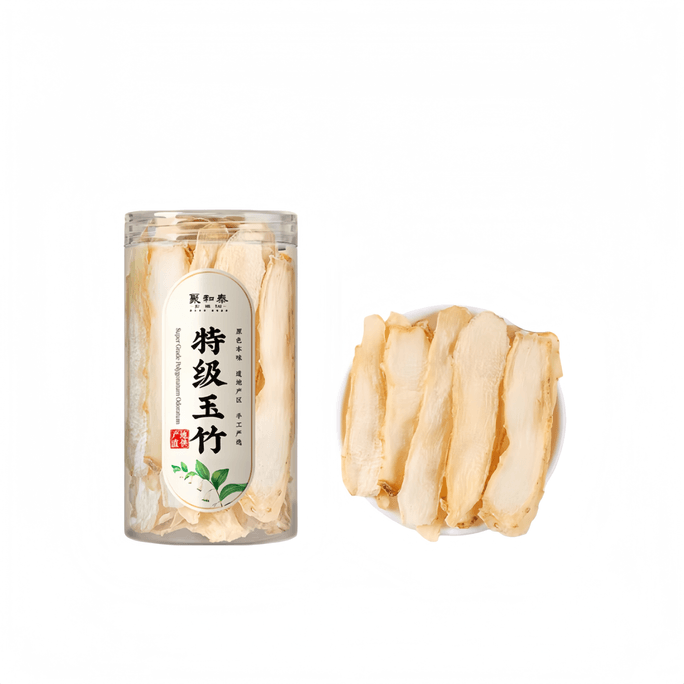 【中国直邮】 聚和泰 特级玉竹60g*1罐清肺养肺润肺生津水茶