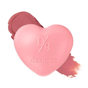 韓國DASIQUE代曦可 愛心多用唇頰兩用唇泥腮紅 自然絲絨 內含迷你唇刷 6.5g #08 Roasting Fig 無花果玫瑰 低飽和藕粉色