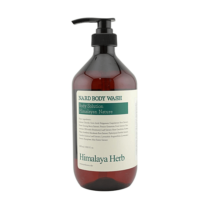 Himalayan Nature 바디워시 티트리 로즈마리 33.81 fl oz【진정 & 복구】【상쾌함 & 클렌징】