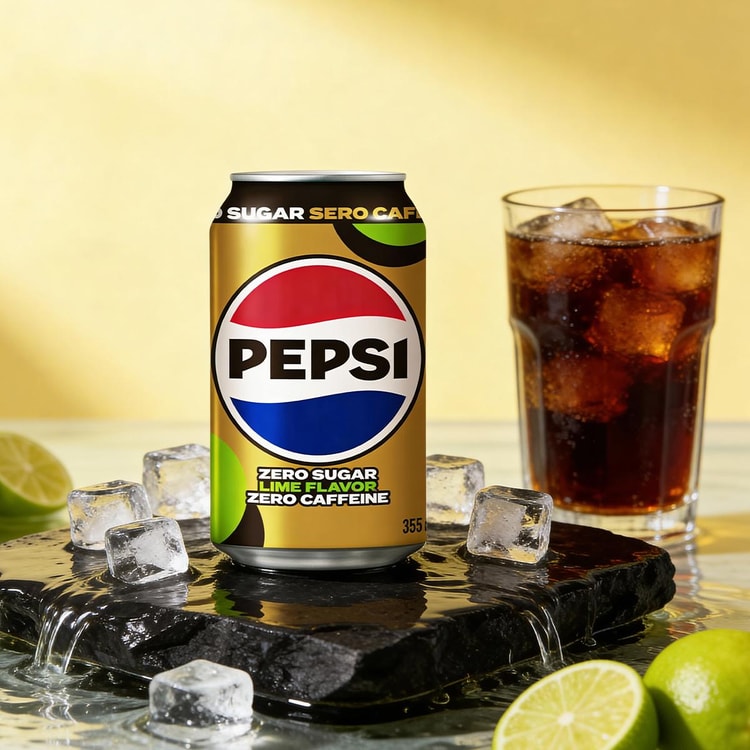 PEPSI ペプシコーラ ライムフレーバー 12液量オンス【砂糖0・カフェ