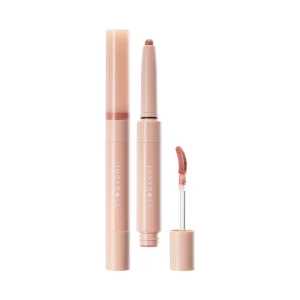 Dual-End Lip Liner And Gloss Duo #C03 Rosy Sweetheart 2.5g