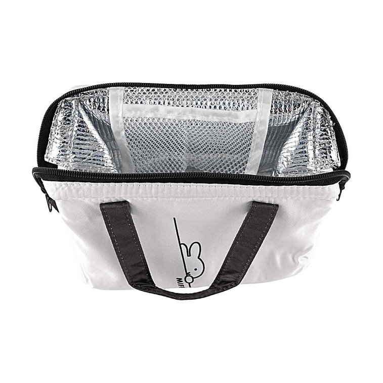 Miffy Clasp Lunch Bag M Size 【Insulated】【Wide Opening Design】 10